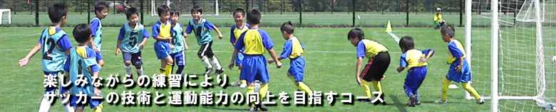高度な技能にチャレンジしサッカー協会主催大会に参加する上級コース